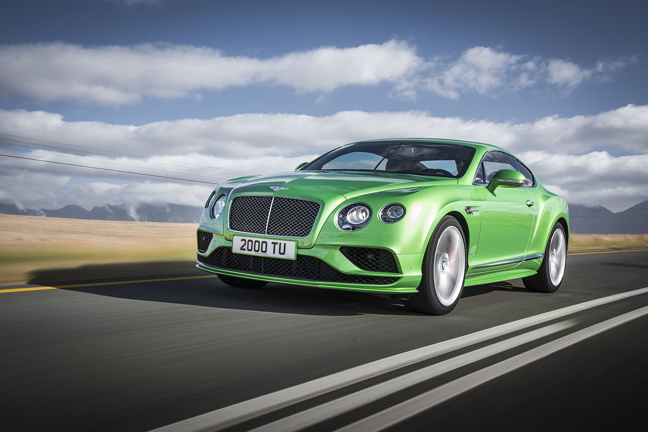 Bentley lyfter Continental GT-familjen