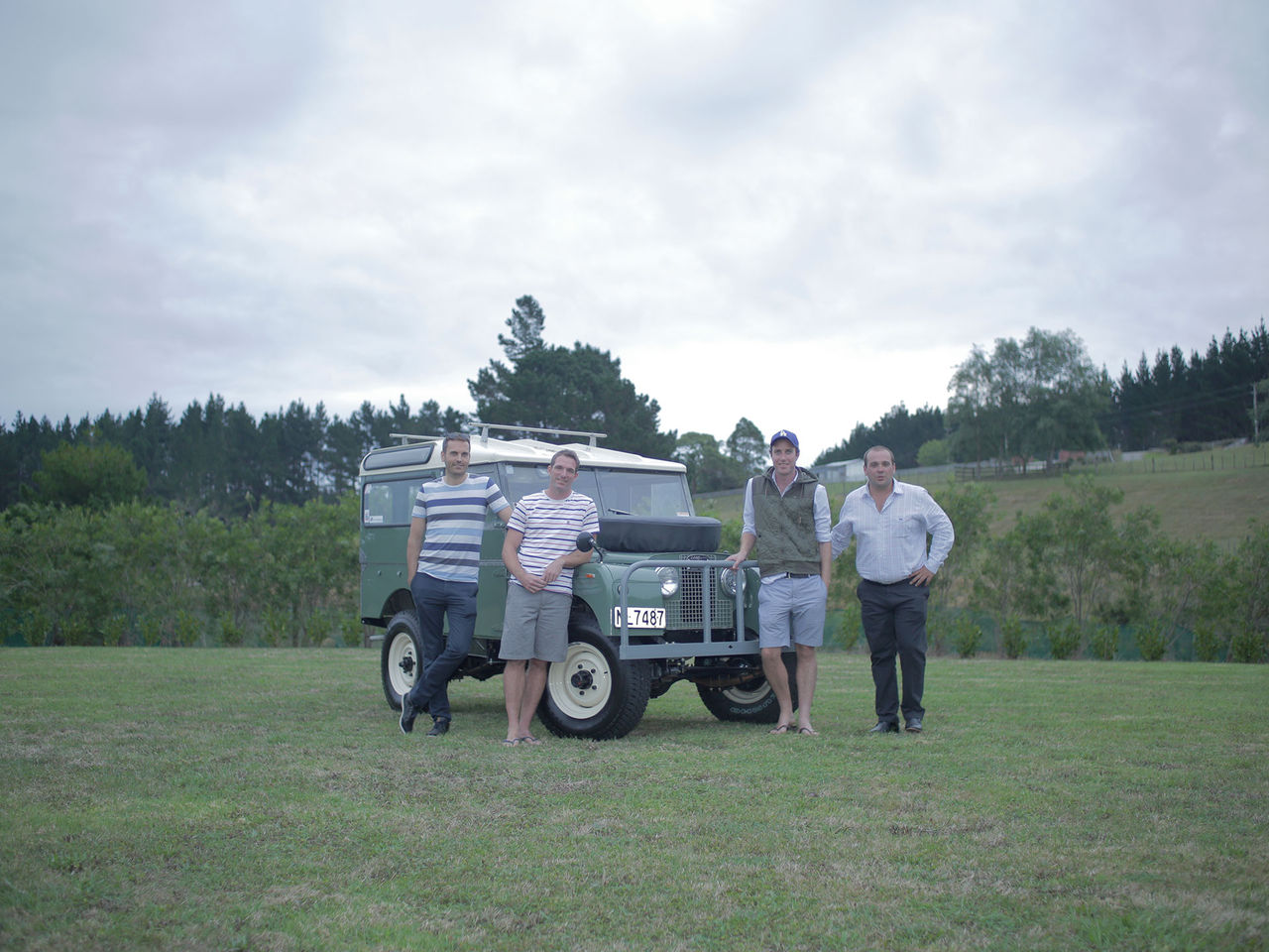 Land Rover restaurerar gammal Defender