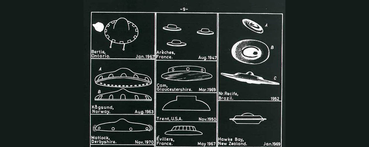 Infografik visar UFOn