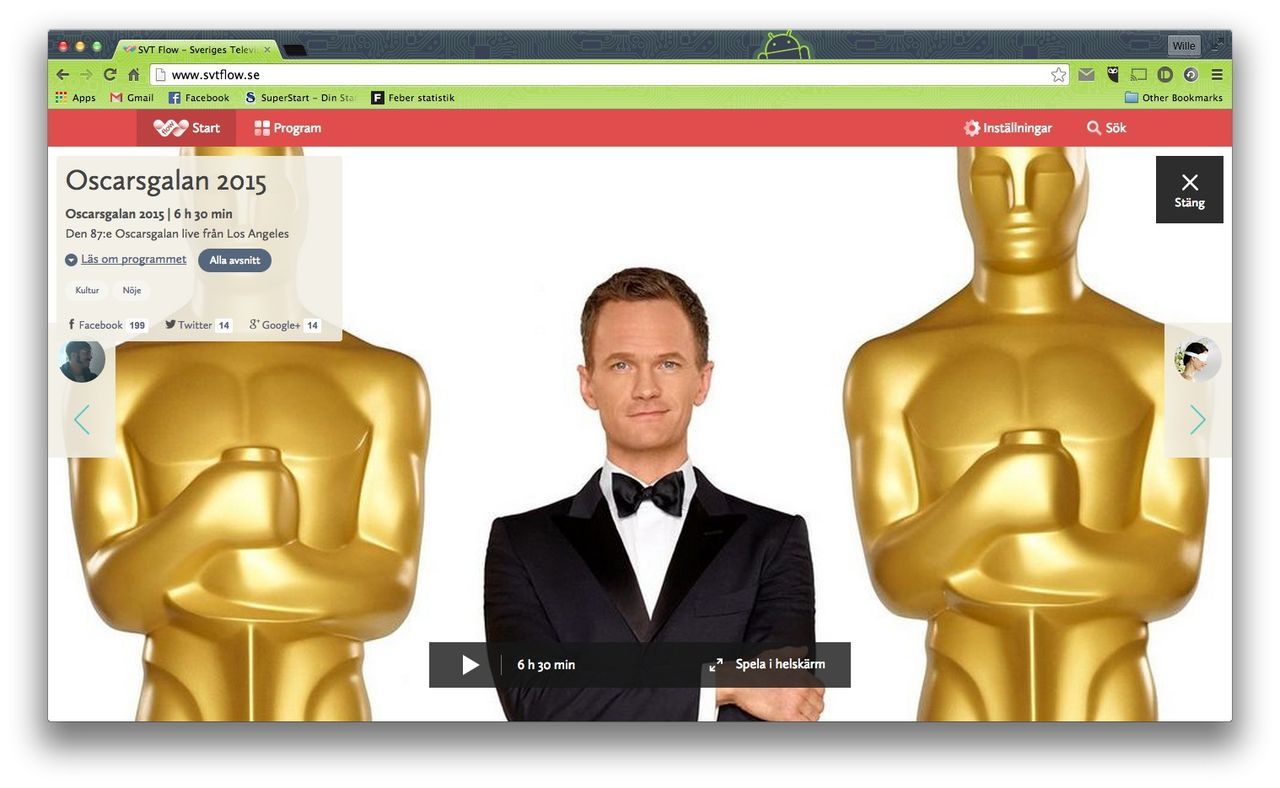 Bing tippade rätt på massor av Oscarsvinnare
