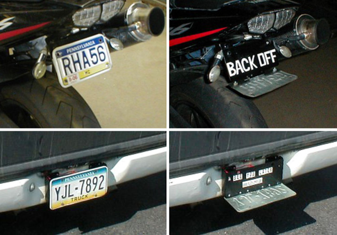 Plate Flipper - upplys dina medtrafikanter