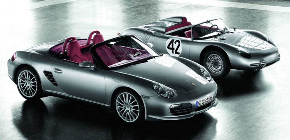 Porsche hyllar Type 718 RS 60 Spyder med uppdaterad Boxster