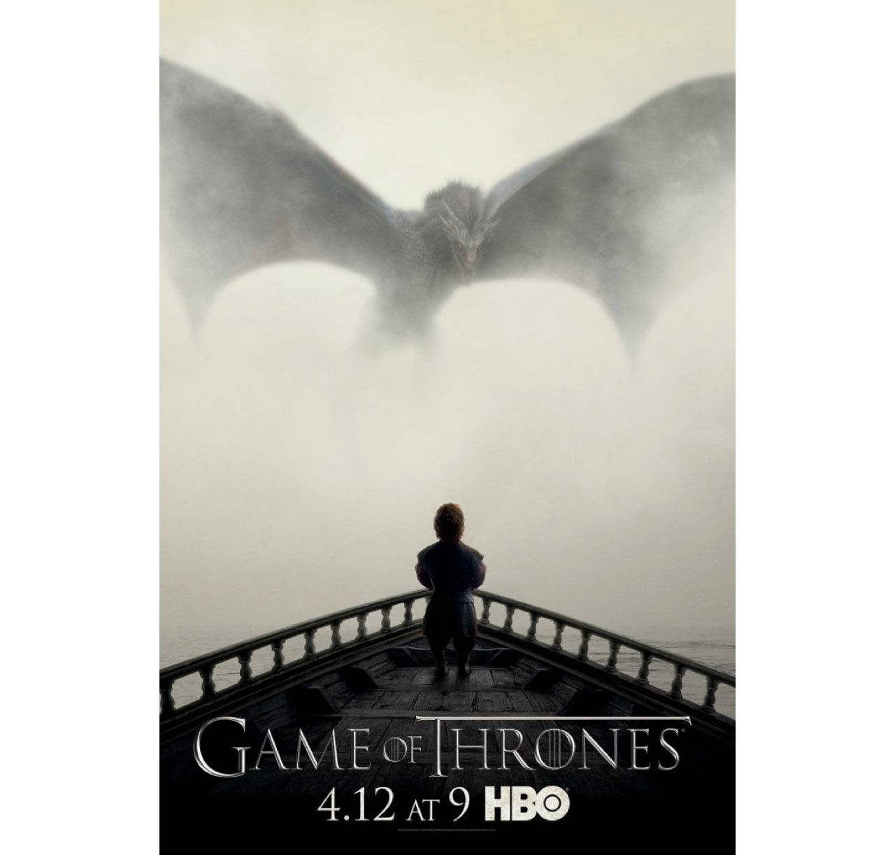 Affisch för femte säsongen av Game of Thrones