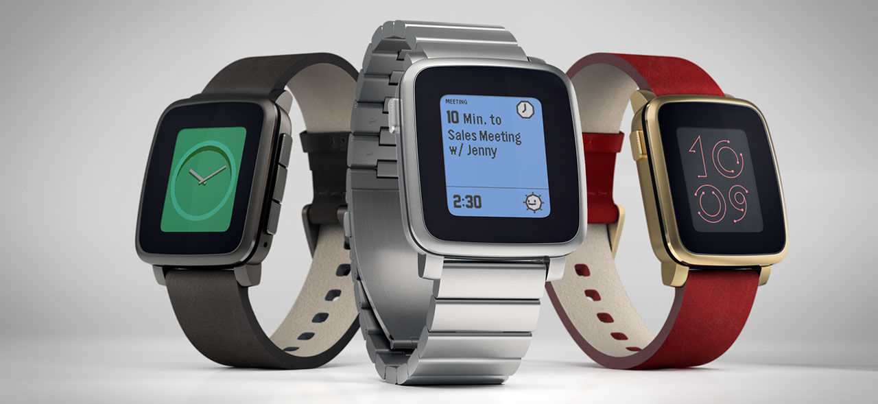 Pebble Time Steel