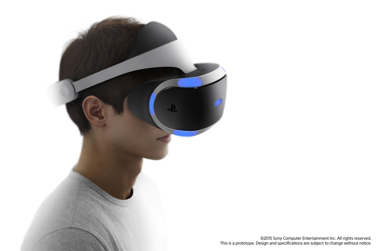 Sony visar upp ny Project Morpheus-prototyp