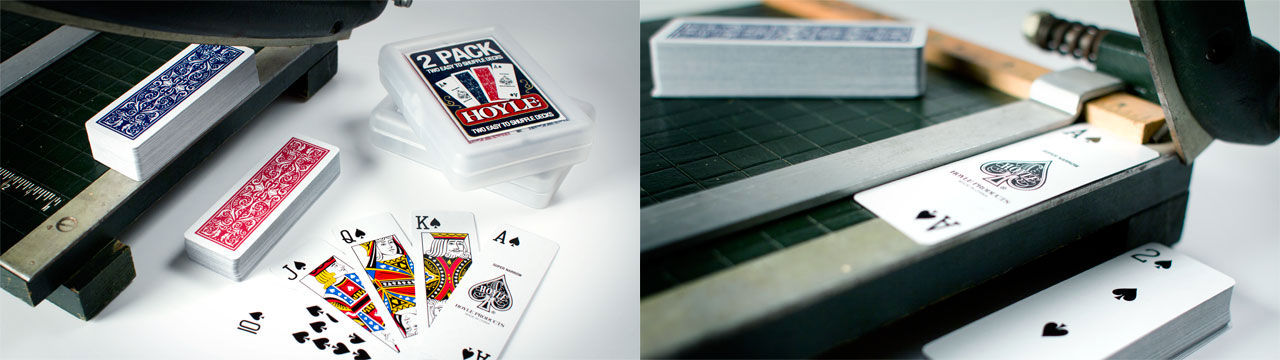 Kortleken som bara är halva bredden