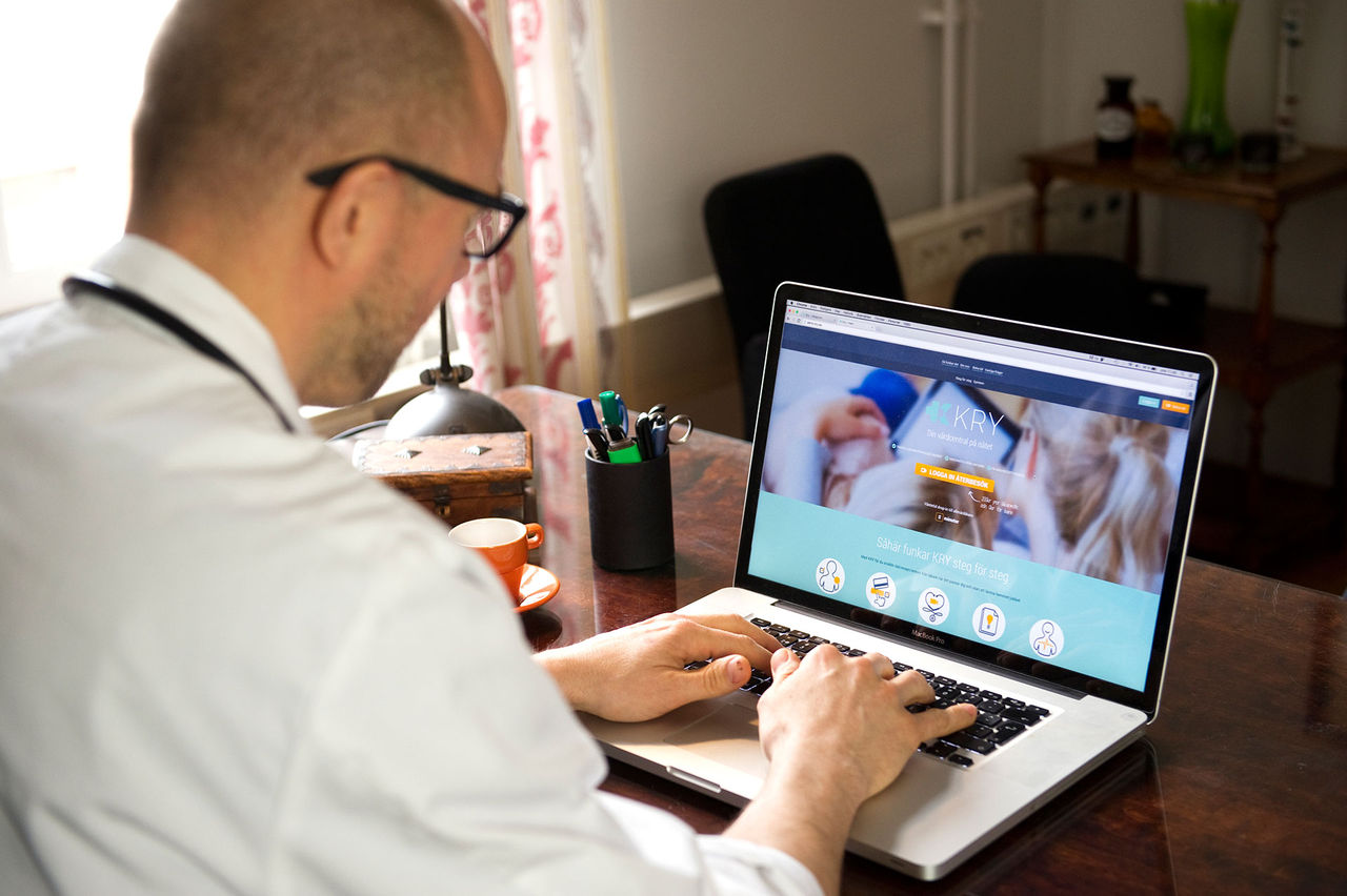 Nu kan du videochatta med läkaren