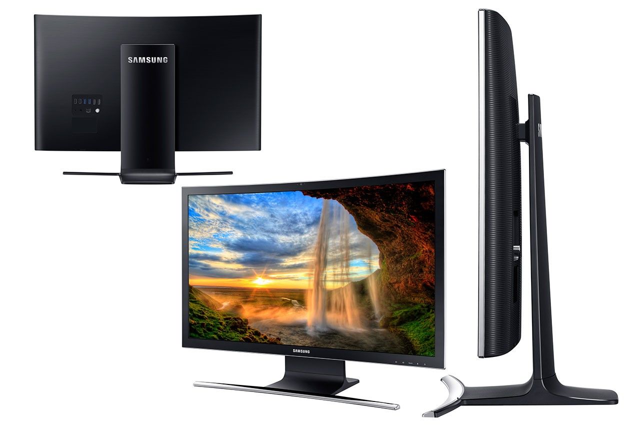 Samsungs böjda allt-i-ett-dator släpps snart