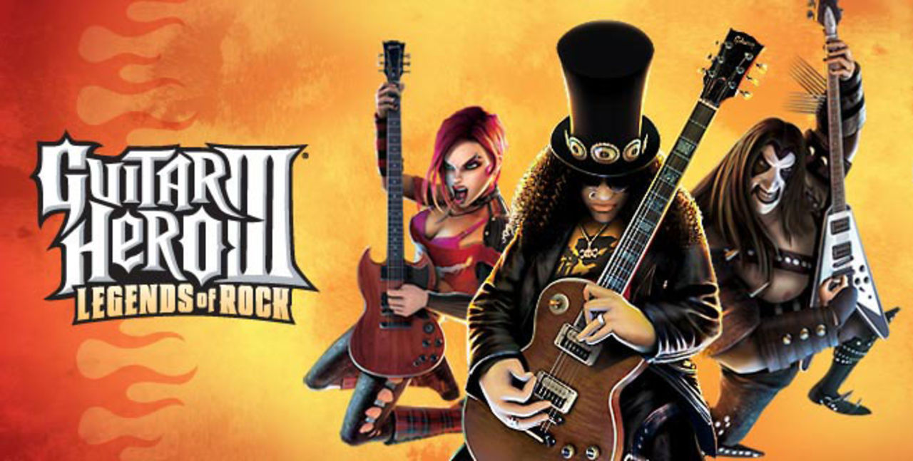 Guitar Hero 3 kommer den 10:e