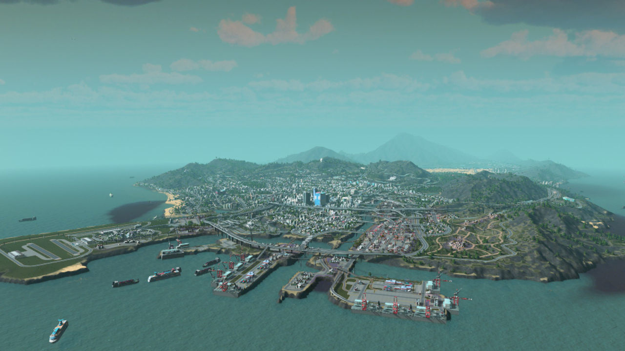 Los Santos i Cities: Skylines