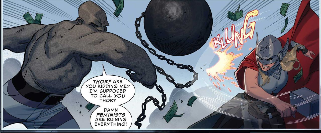 Kvinnliga Thor säljer bättre än den manliga versionen