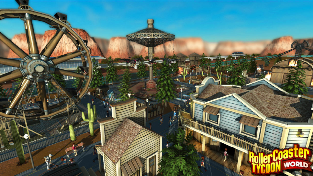 Area 52 Games lovar bättre grafik för RollerCoaster Tycoon World