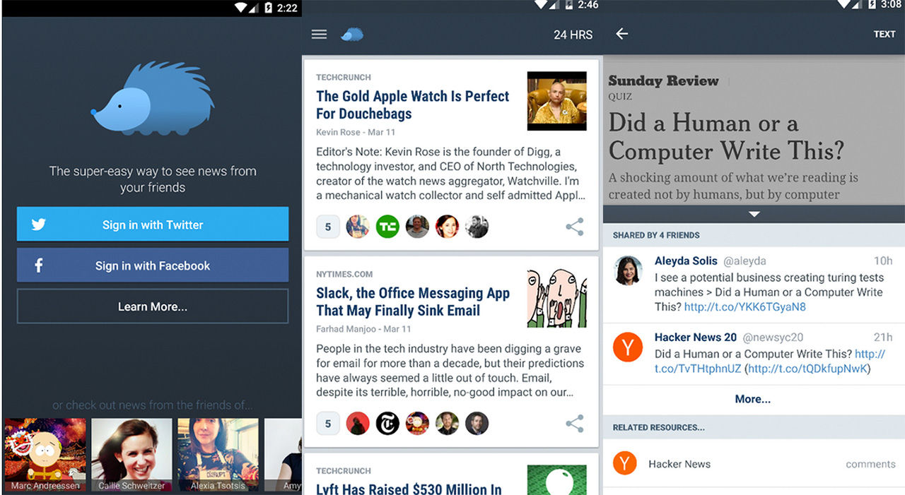 Nuzzel ute nu till Android