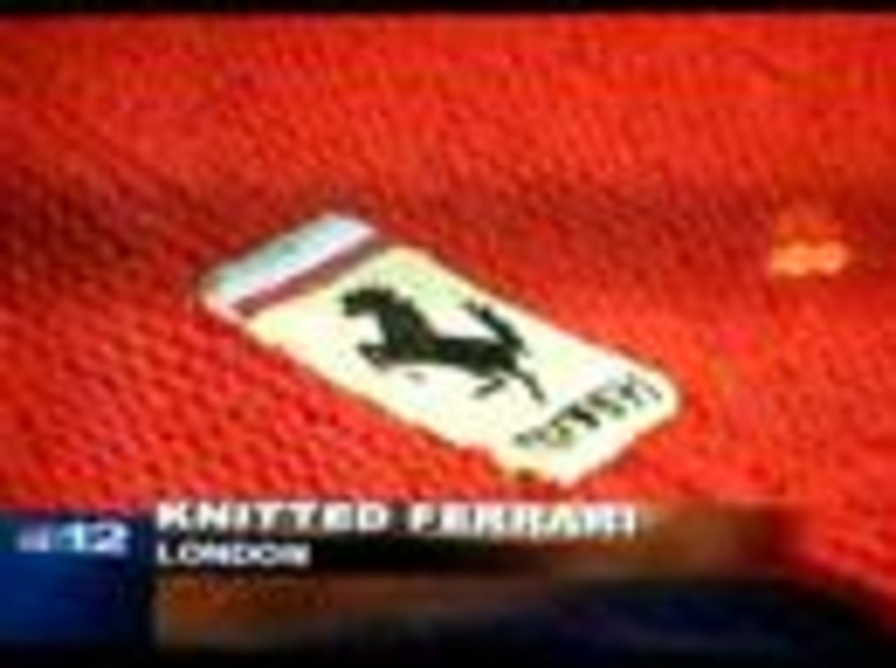 VIDEO: Stickad Ferrari