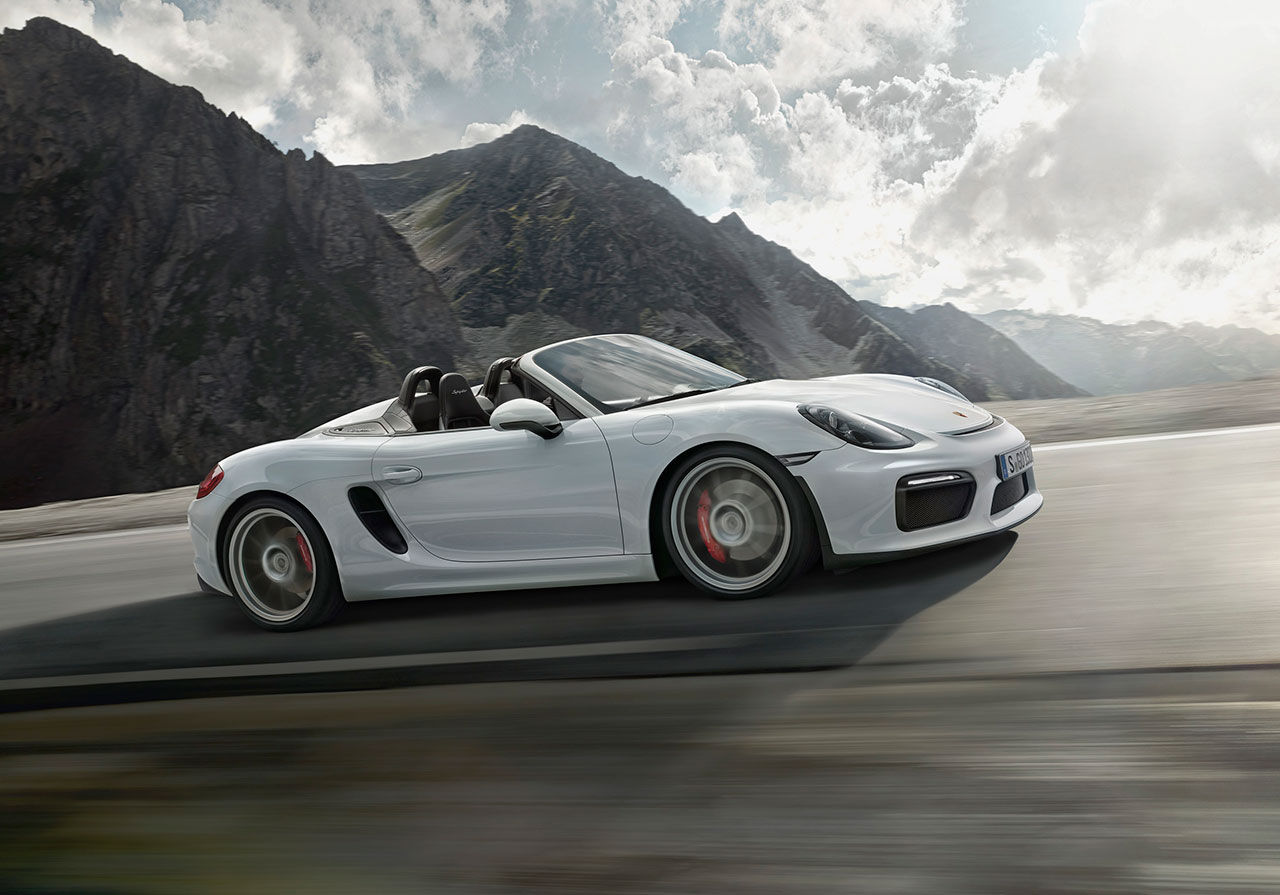 Porsche presenterar nya Boxster Spyder