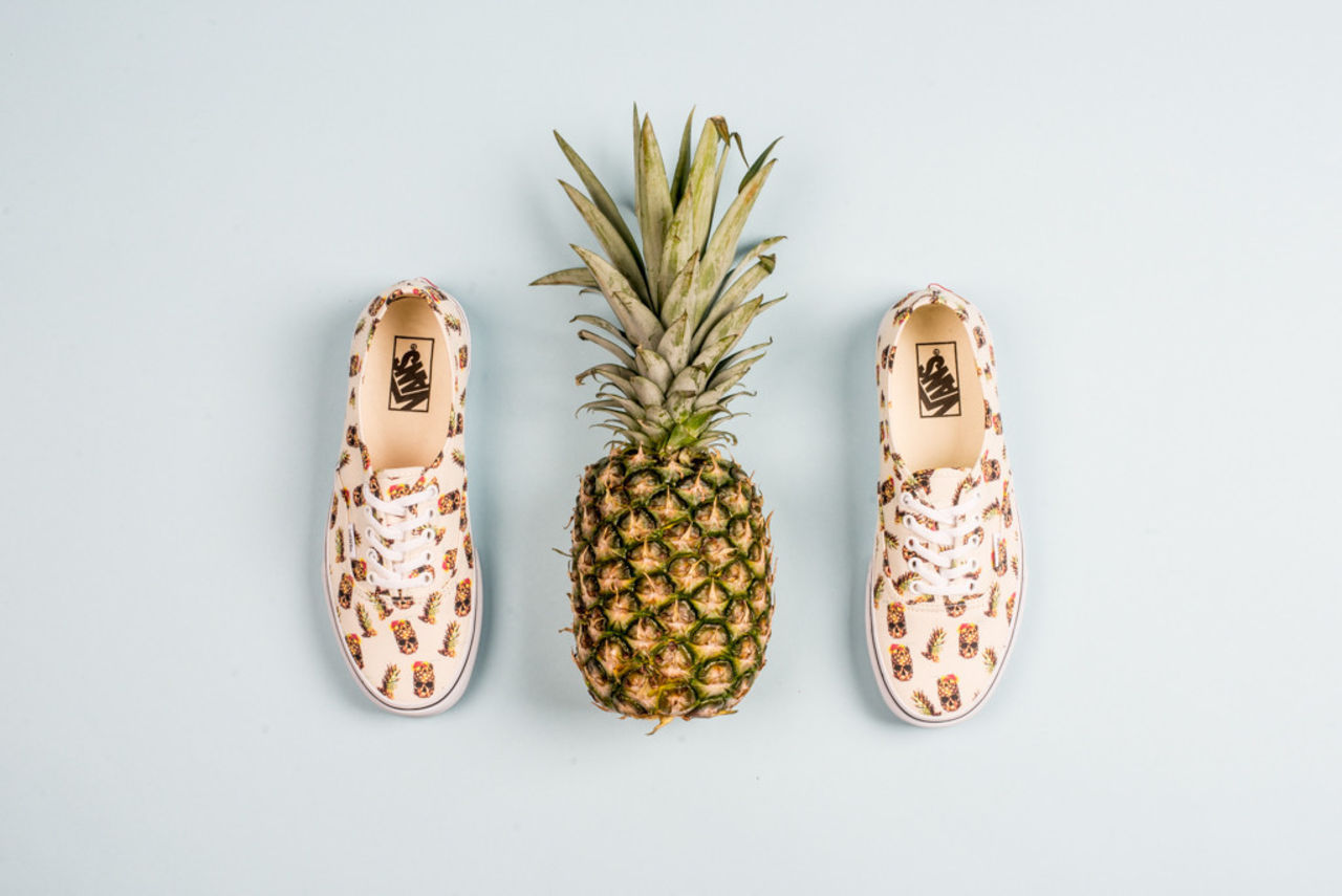 Vans med ananas på