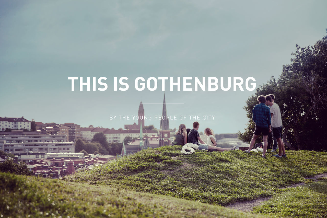 Unga göteborgare visar upp sin stad
