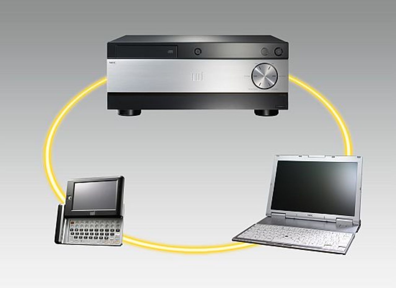 NEC Lui - Client/Server lösning för hemmet