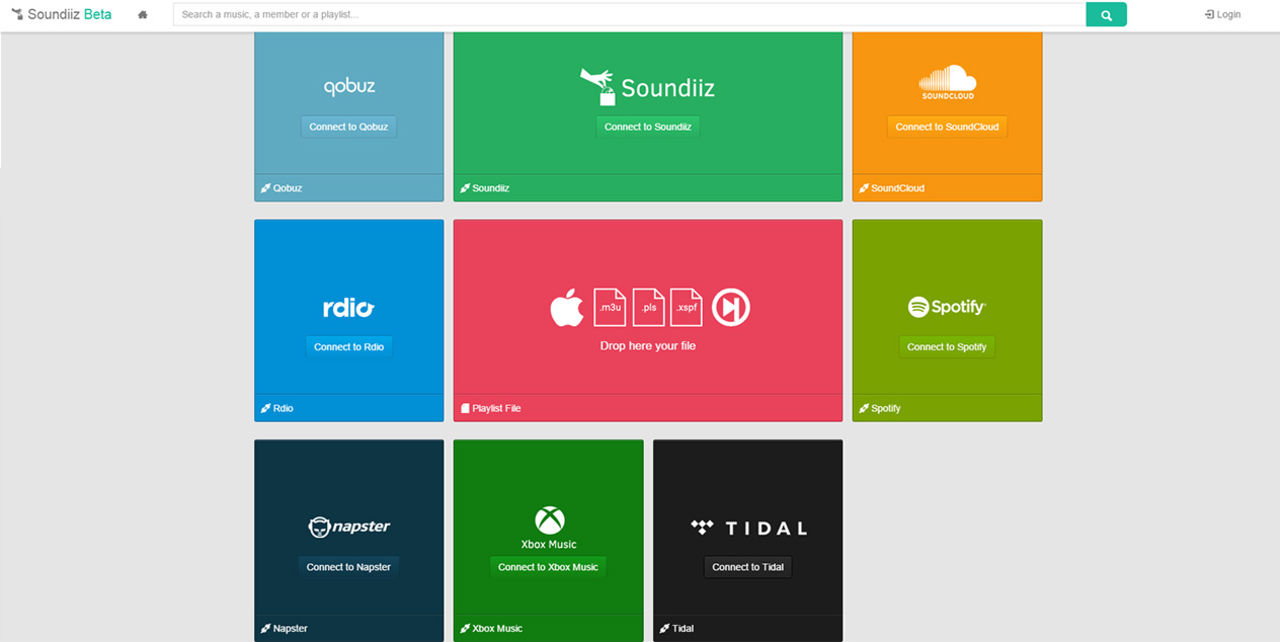 Soundiiz skickar över dina Spotify-listor till Tidal