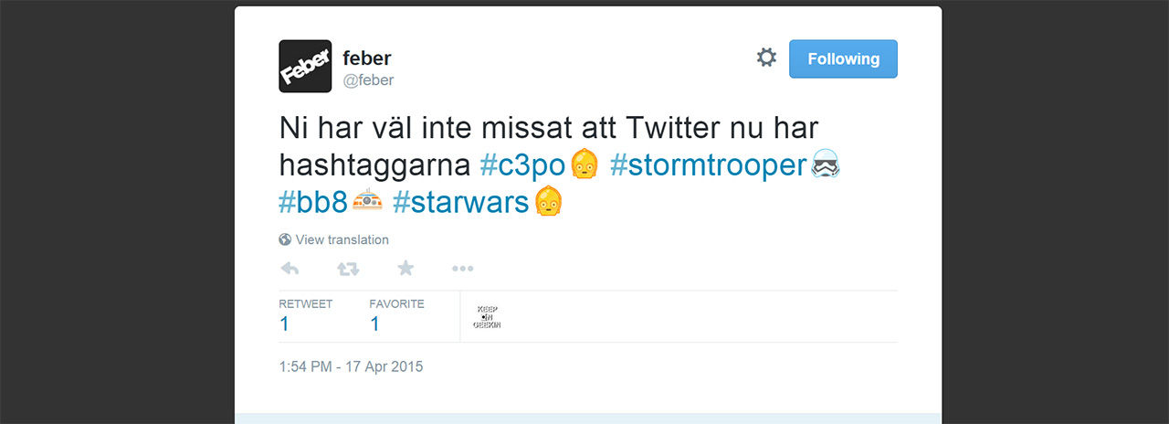 Twitter firar Star Wars Celebration på rätt sätt