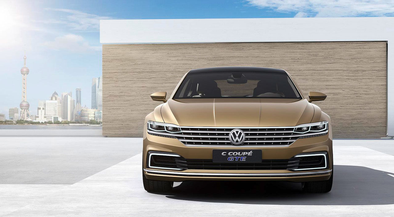 Volkswagen visar C Coupe GTE Concept