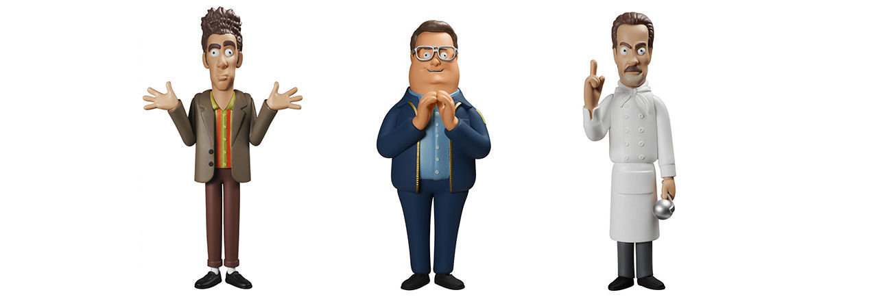 Seinfeldkaraktärer som actionfigurer