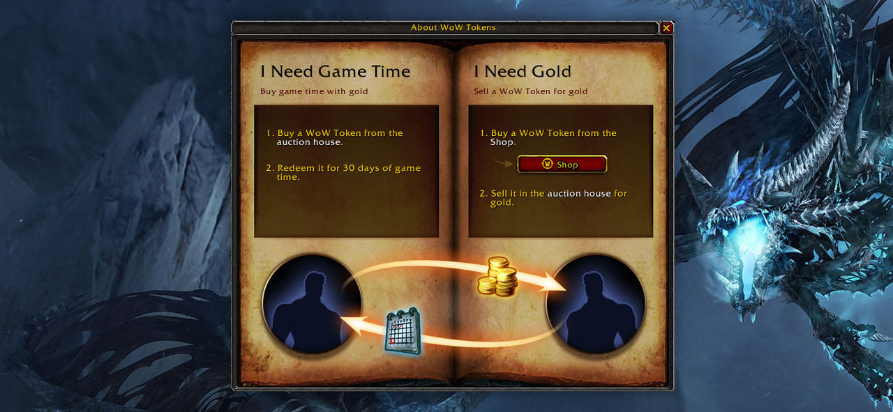 Idag lanseras WoW Tokens i Europa