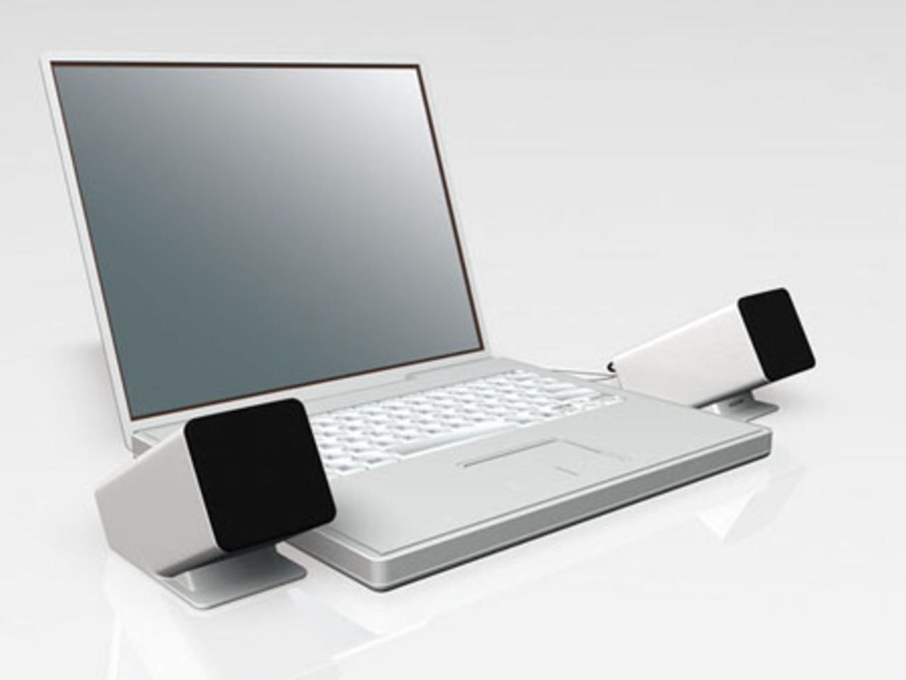 Stiliga datorhögtalare från Elecom