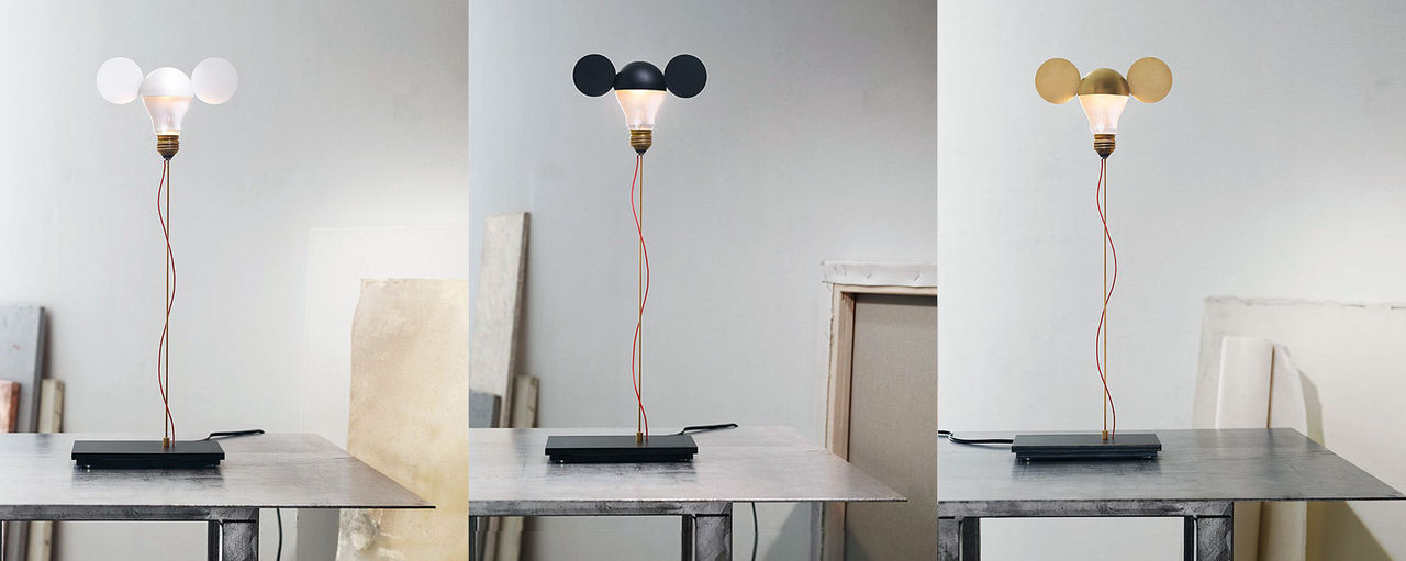 Lampan med Musse Pigg-öron