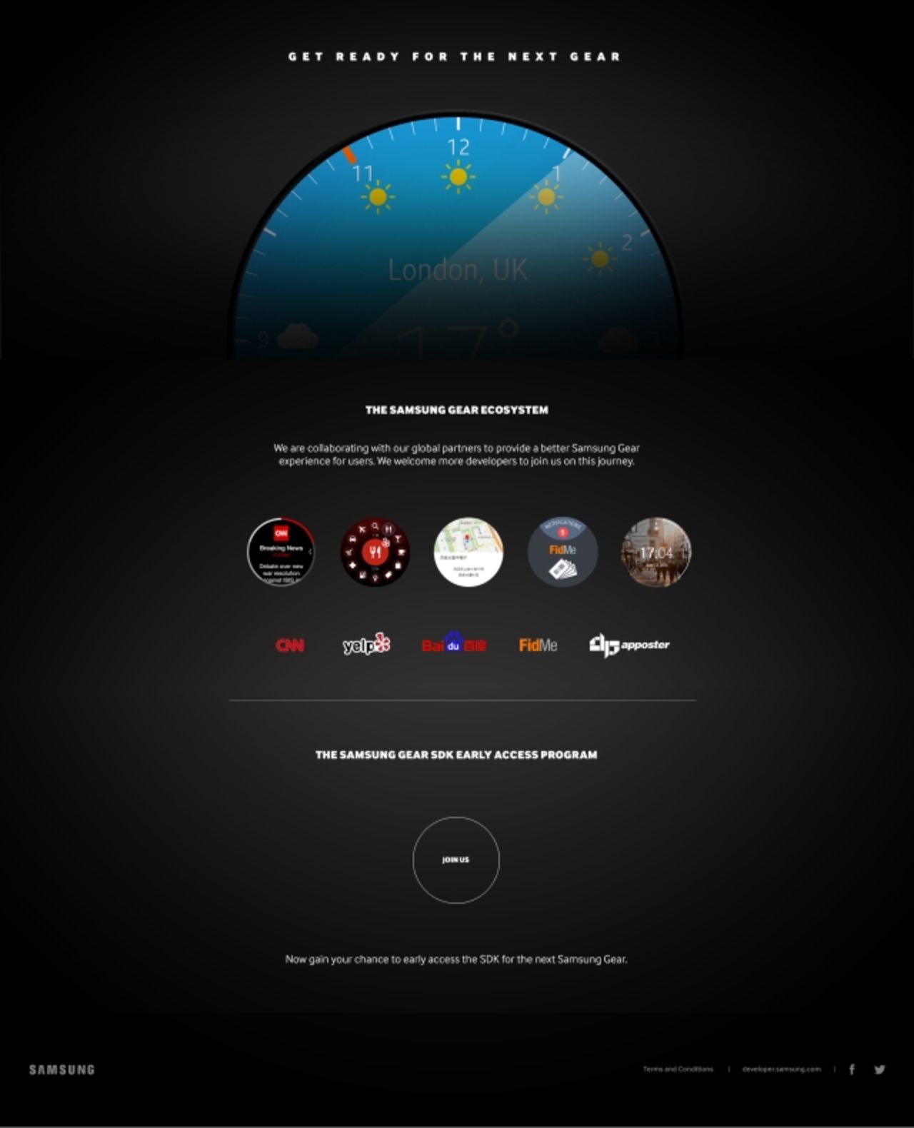 Samsungs nästa Gear-klocka blir rund