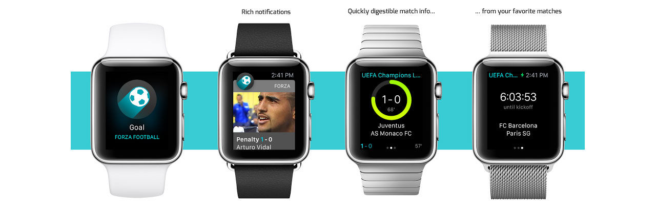 Forza Football till Apple Watch