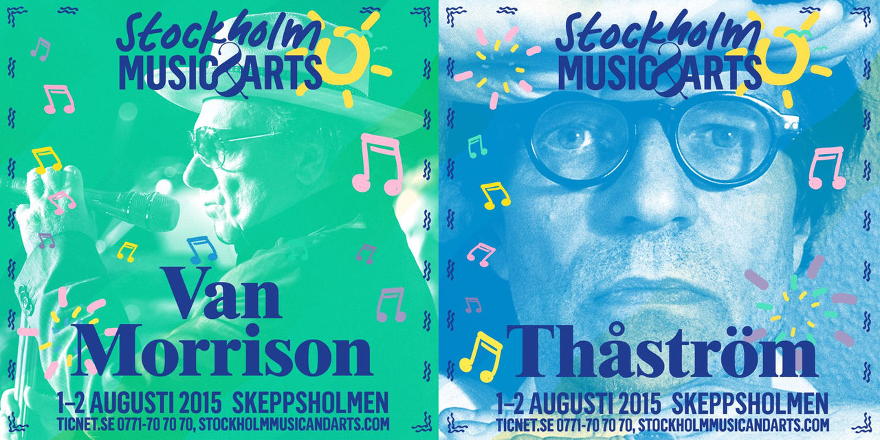 Van Morrison och Thåström klara för festival