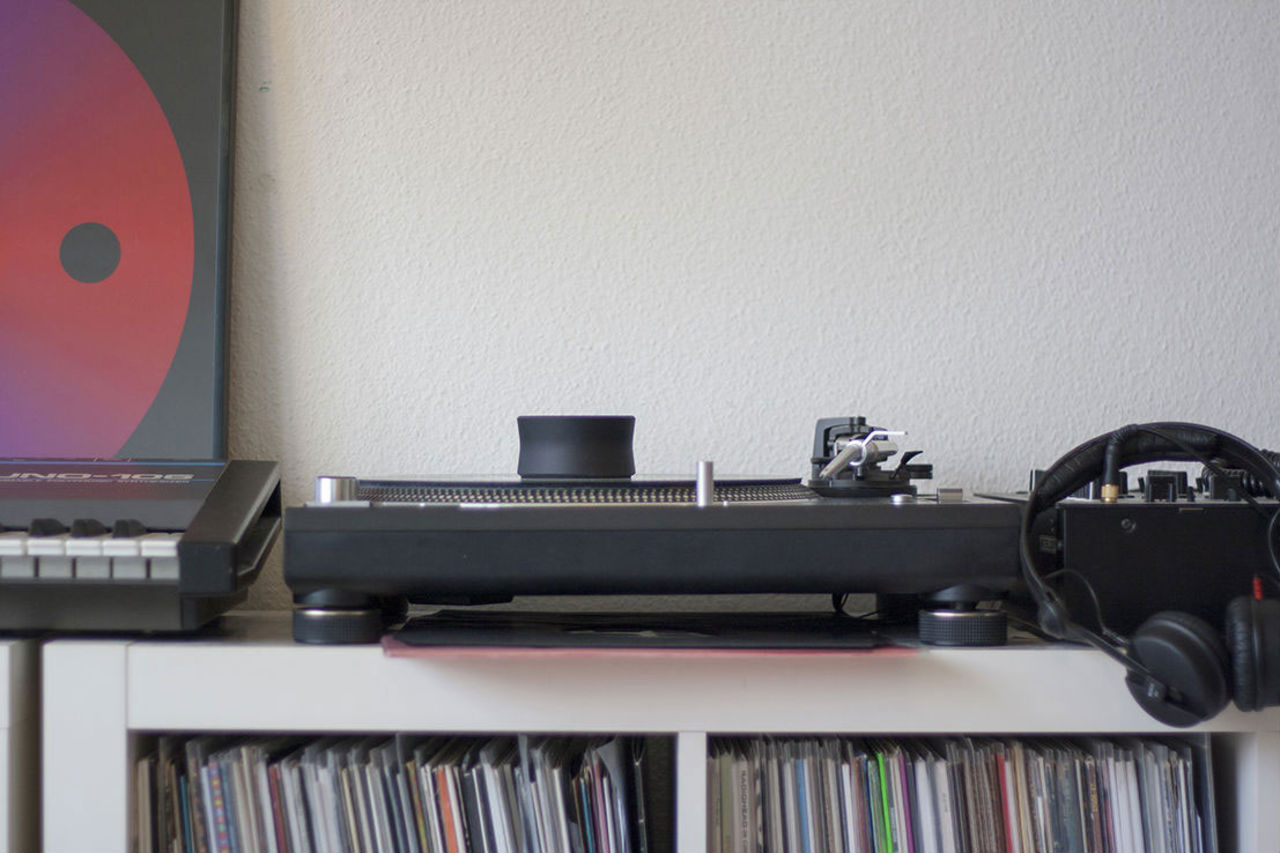 Stabilisera vinylen med tjock puck