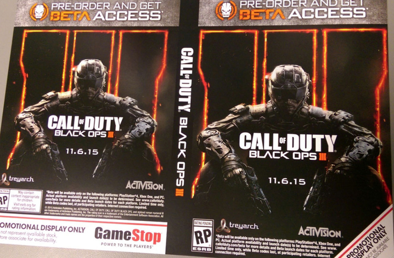 Släppdatum för Call of Duty: Black Ops III