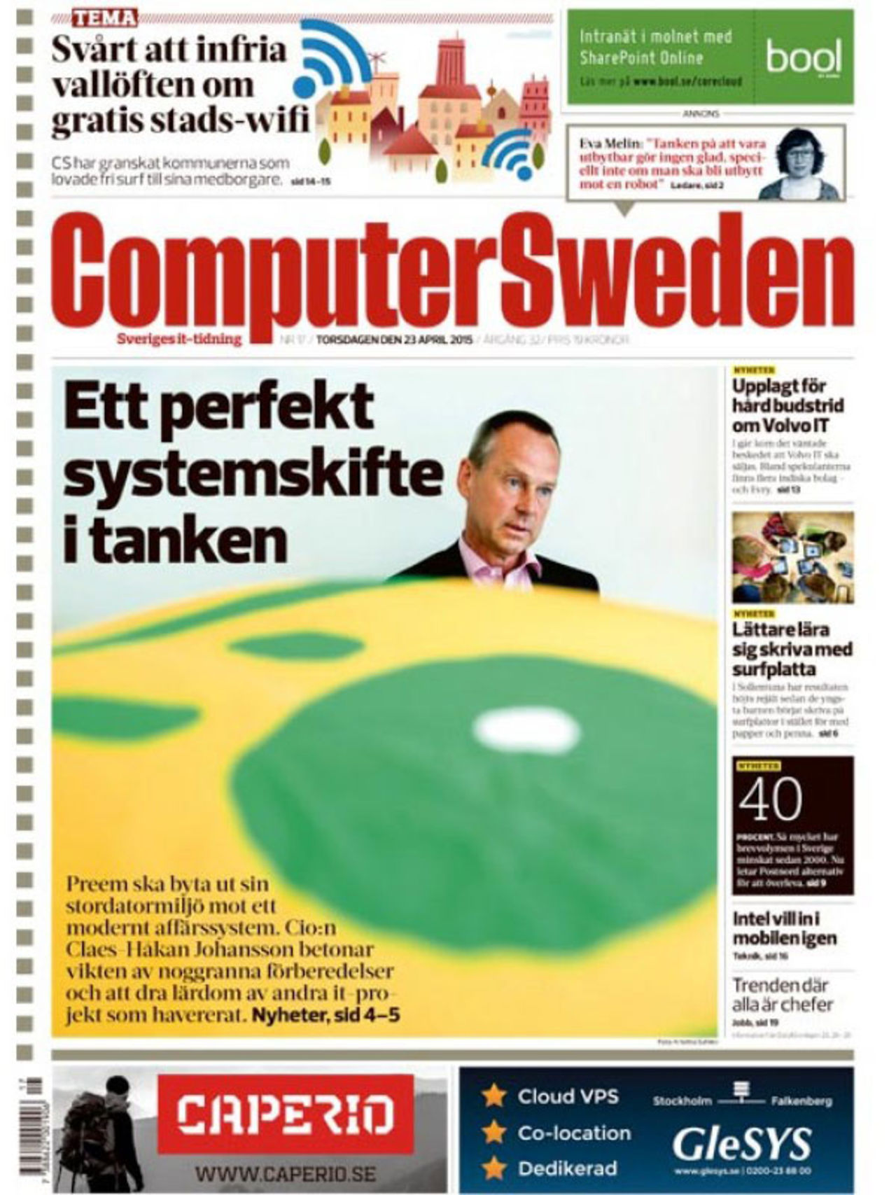 Pappersversionen av Computer Sweden försvinner