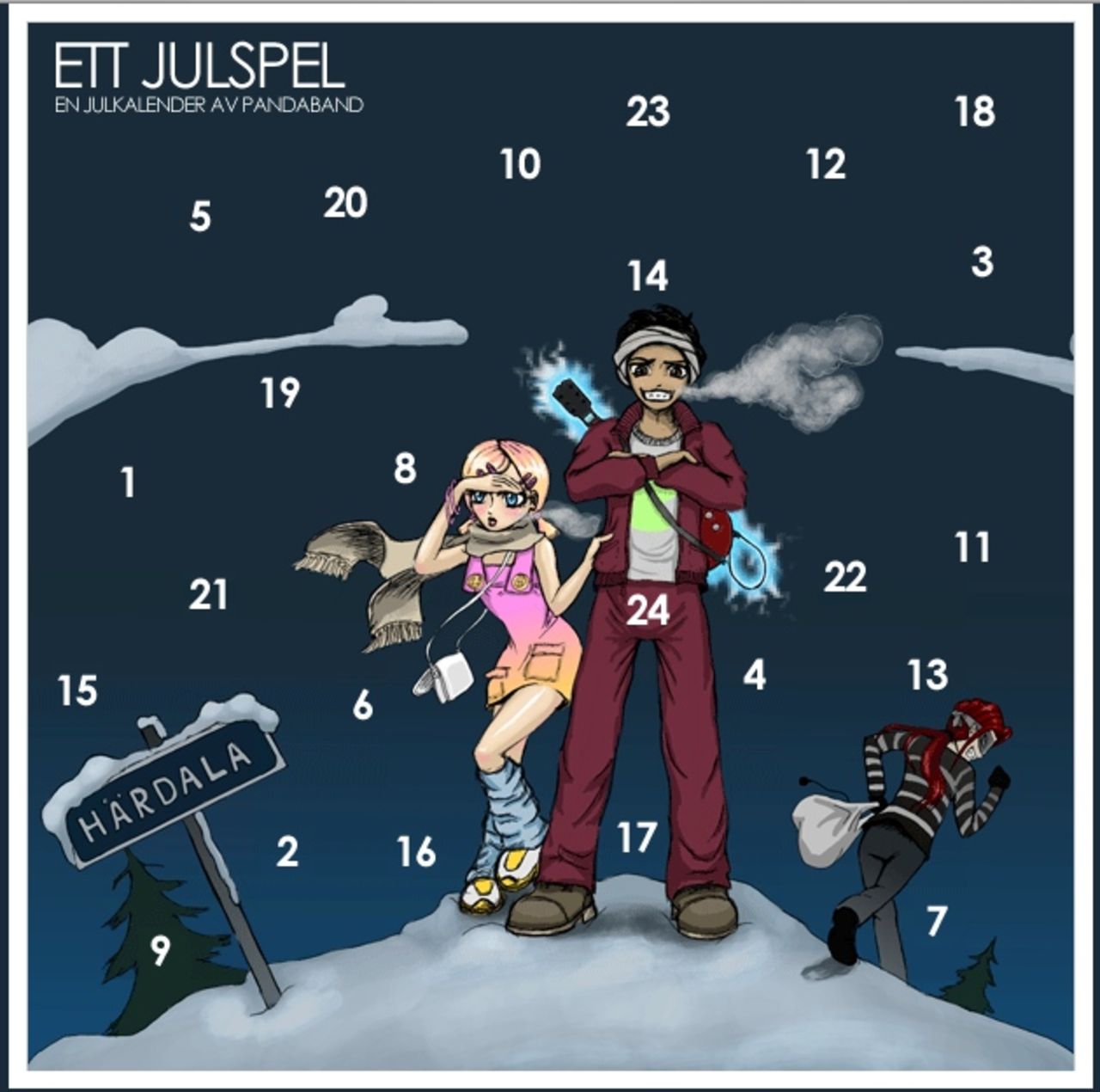 En julkalender om spel