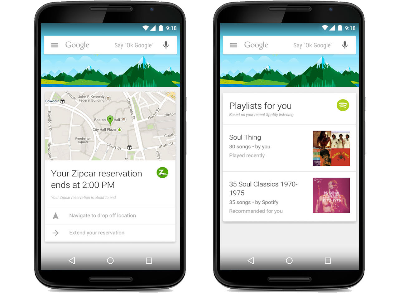 70 nya appar till Google Now