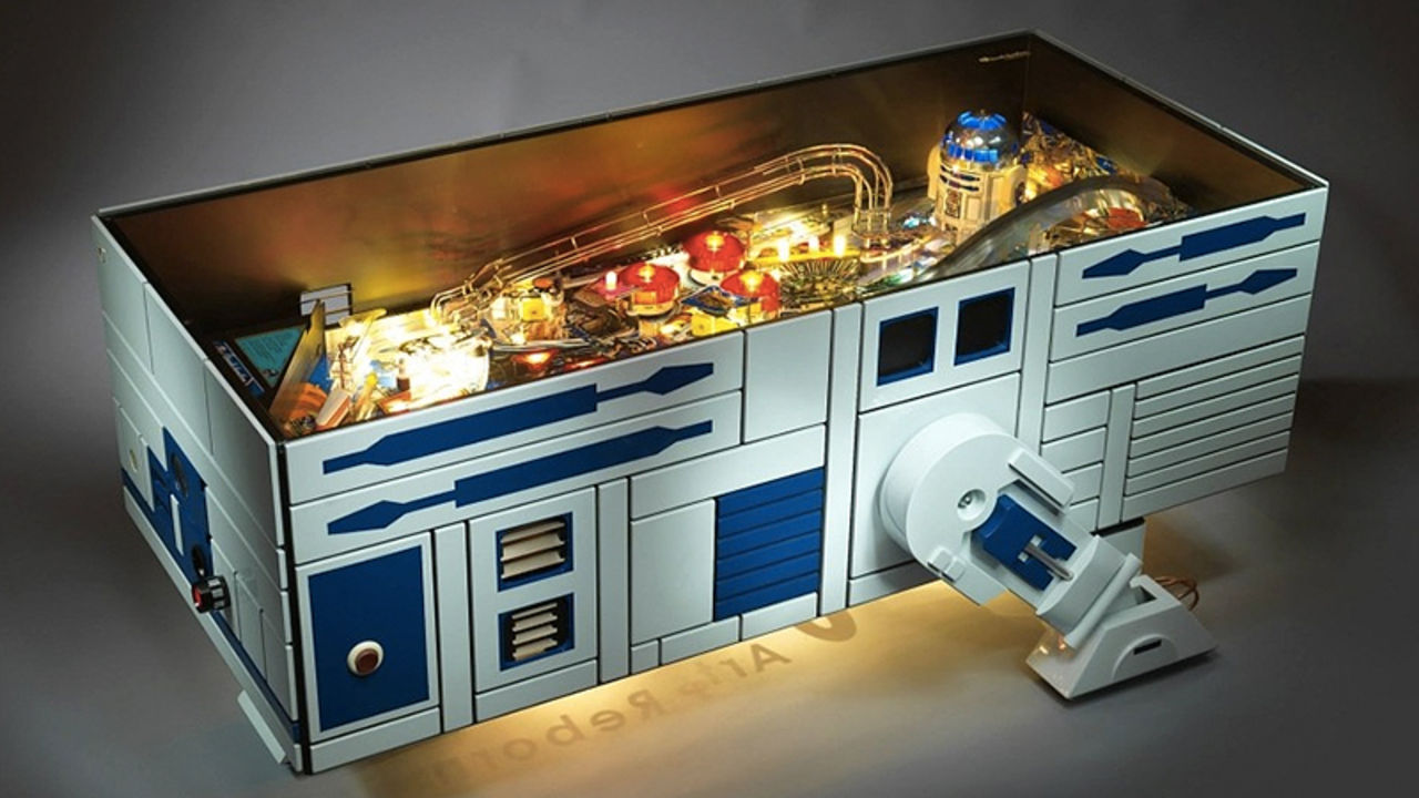 Ett R2-D2-inspirerat bord
