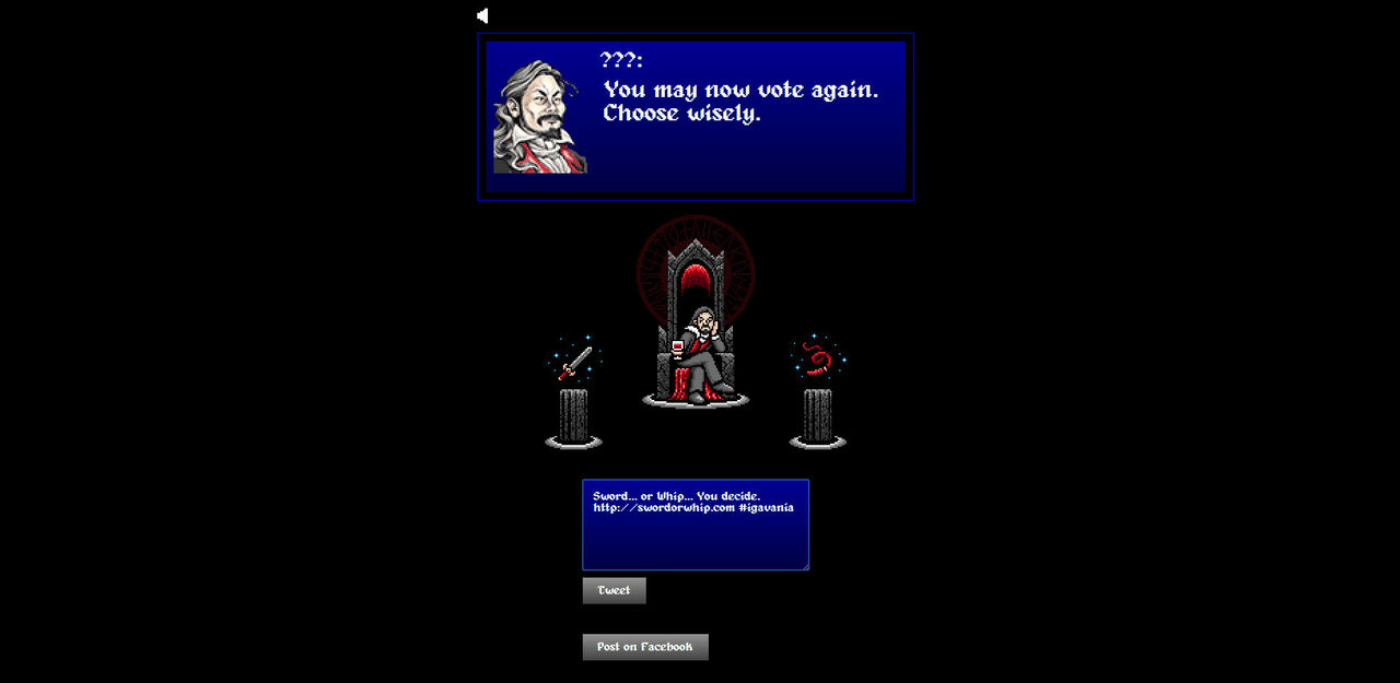 Sajt hintar om nytt Castlevaniaspel