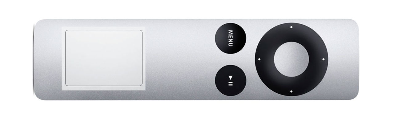 Apple TV får större fjärrkontroll