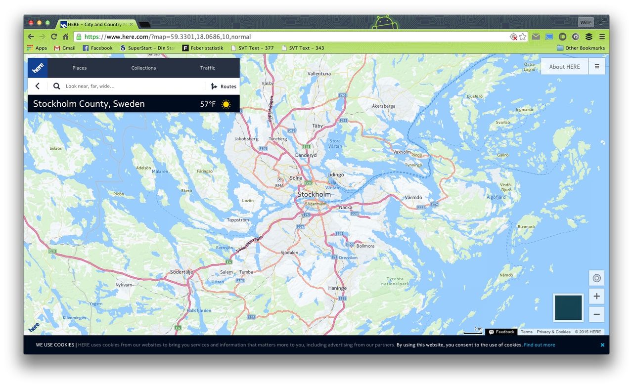 Nokia HERE Maps till Tyskland?