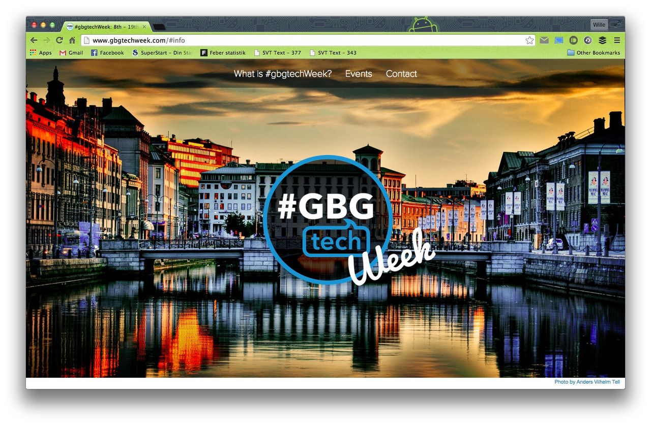I dag drar GbgTechWeek igång