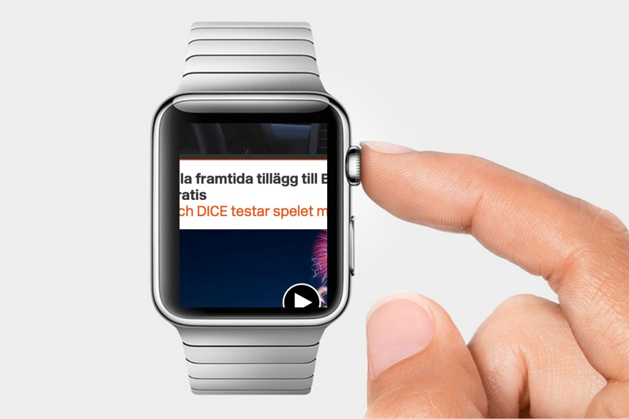Webbläsare hackas in i Apple Watch