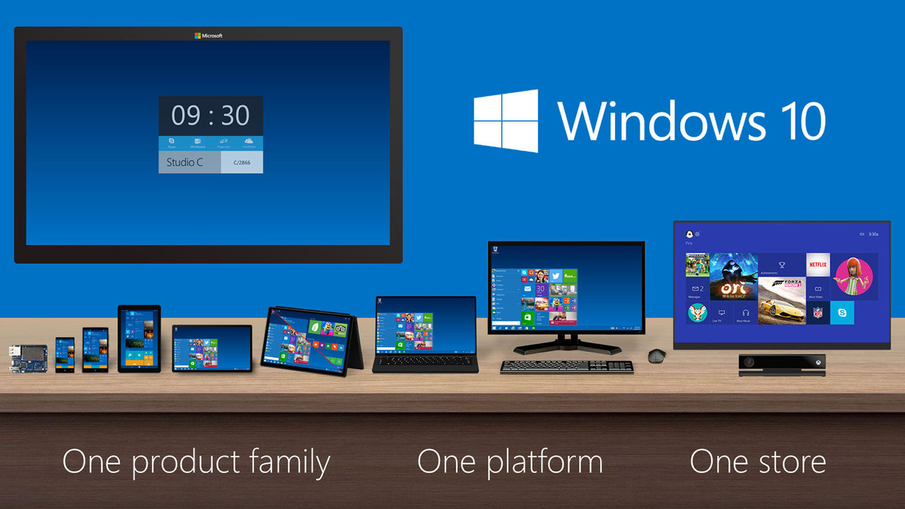 Windows 10 kommer i sex utgåvor