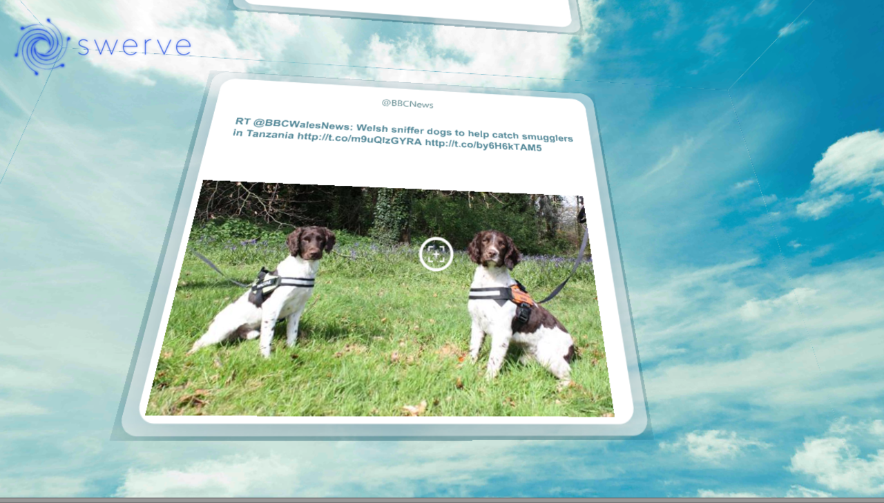 Swerve VR ger dig sociala medier i virtuellt format