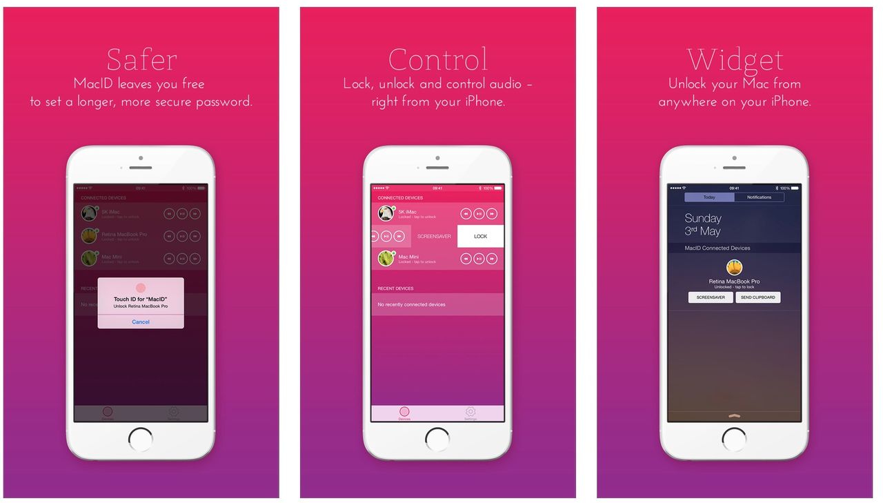 Lås upp din Mac med TouchID