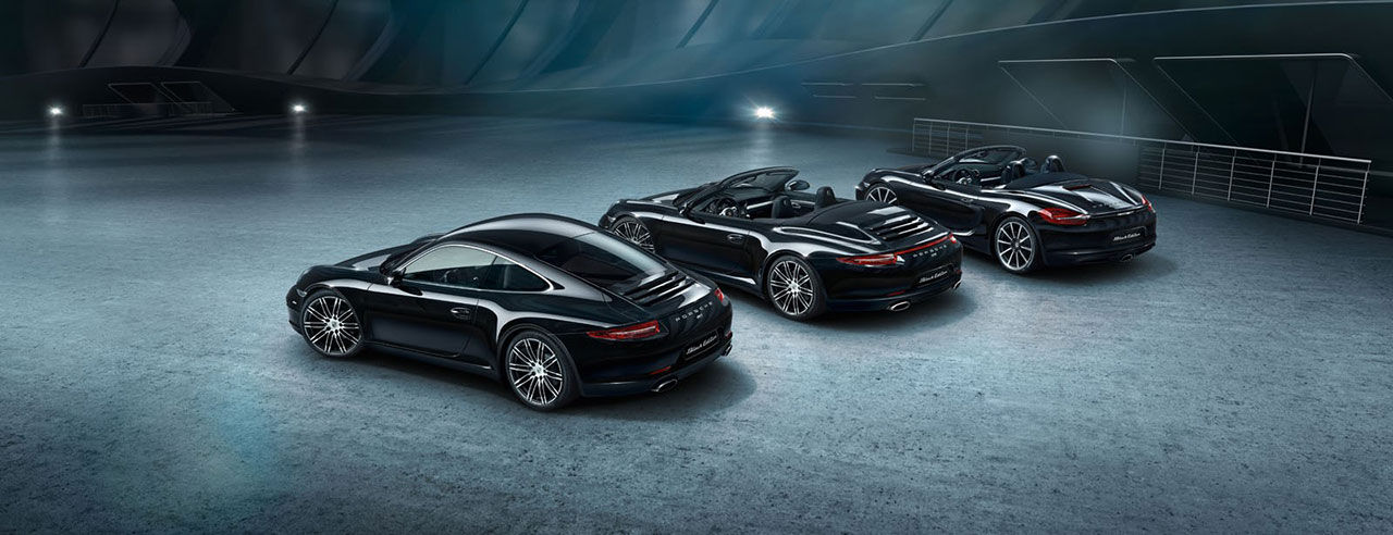 Porsche går över till den mörka sidan