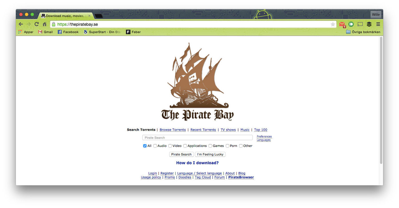 The Pirate Bay blir av med ThePirateBay.se