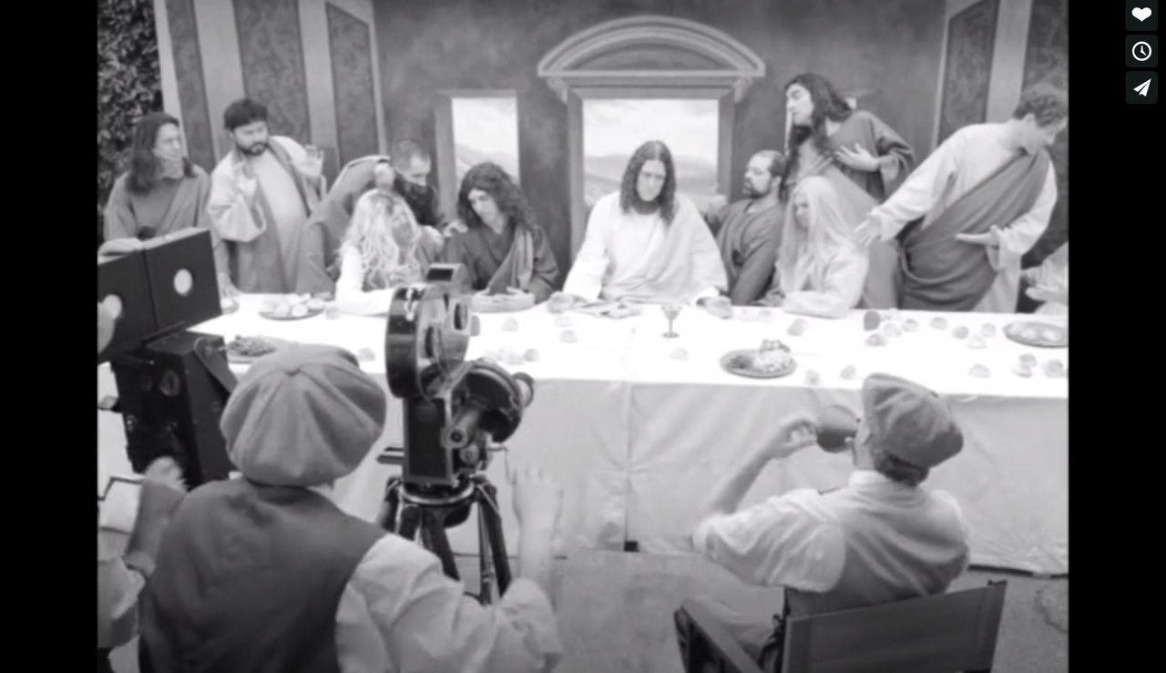 Weird Al Yankovic spelar Jesus