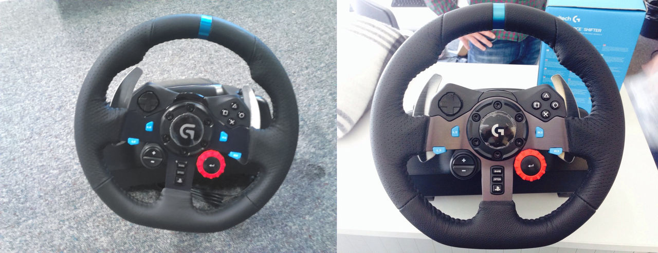 Är detta Logitechs ratt för PlayStation 4?